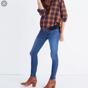 Madewell Maternity Jeans in Juliet Wash